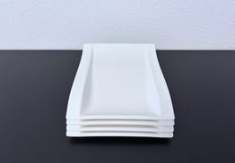 Villeroy & Boch NewWave Teller Frühstück, Dessert, 4 Stück