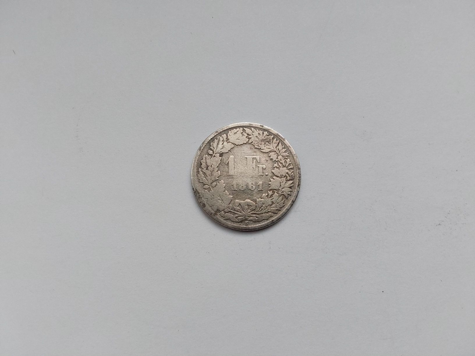 Toutes les monnaies: 1 Franken 1861 – D'occasion à St. Gallen par aha_2prr