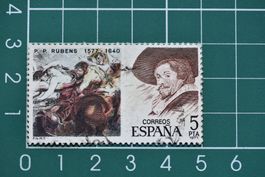 espana stamp 5 pta