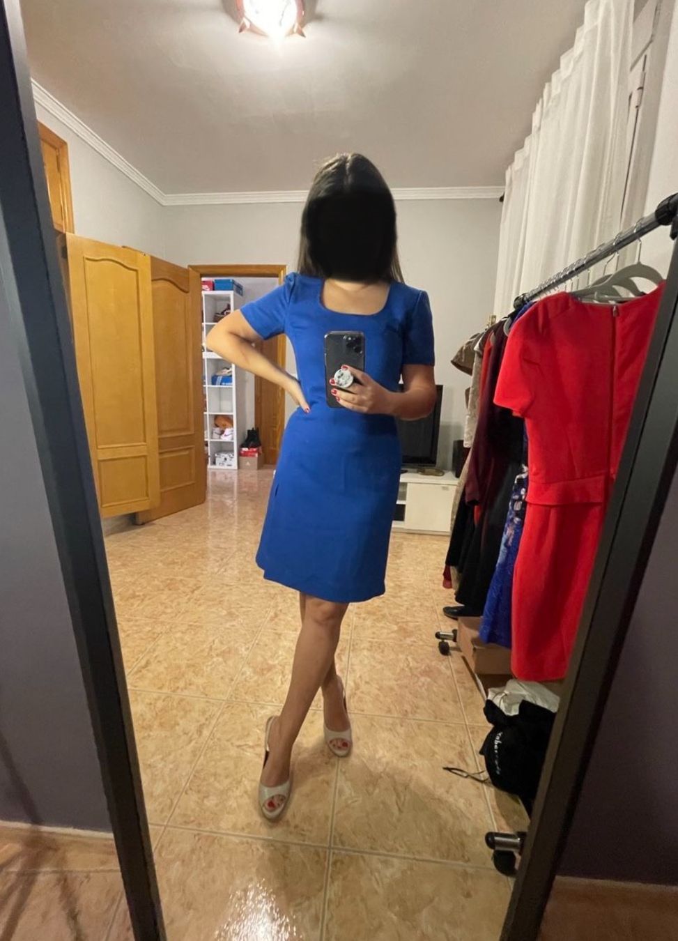 Versace Vestiti: Versace Couture blue wool dress size M – Usato da Lugano venduto da cri_djb 2