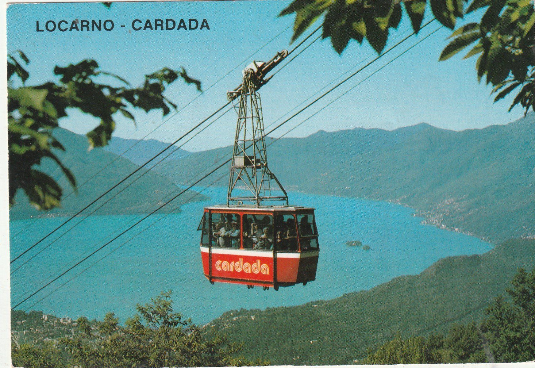 Cartoline postali: Seilbahn OOrselina - Gardada – Usato da Lumbrein venduto da made02