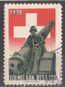 Tutti i francobolli: Artillerie Wi 295 gestempelt – Usato da Bürglen TG venduto da StampGraf