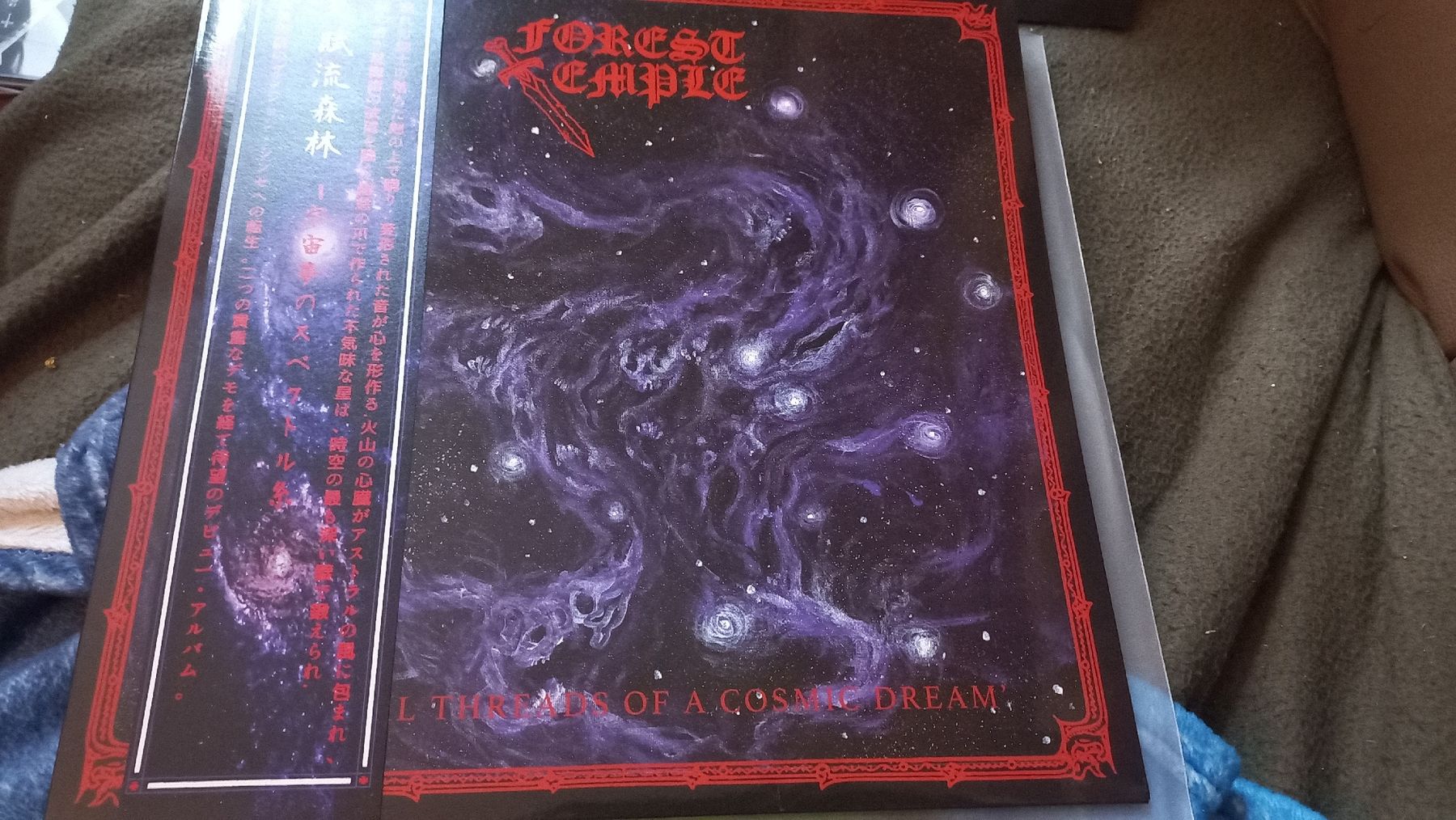 Dischi in vinile: Forest Temple- Spectral...RED Vinyl LP Dungeon Synth  – Usato da Olten venduto da Donatello1984