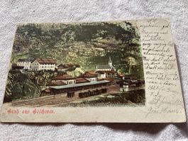 Göschenen uri  banhof 1904