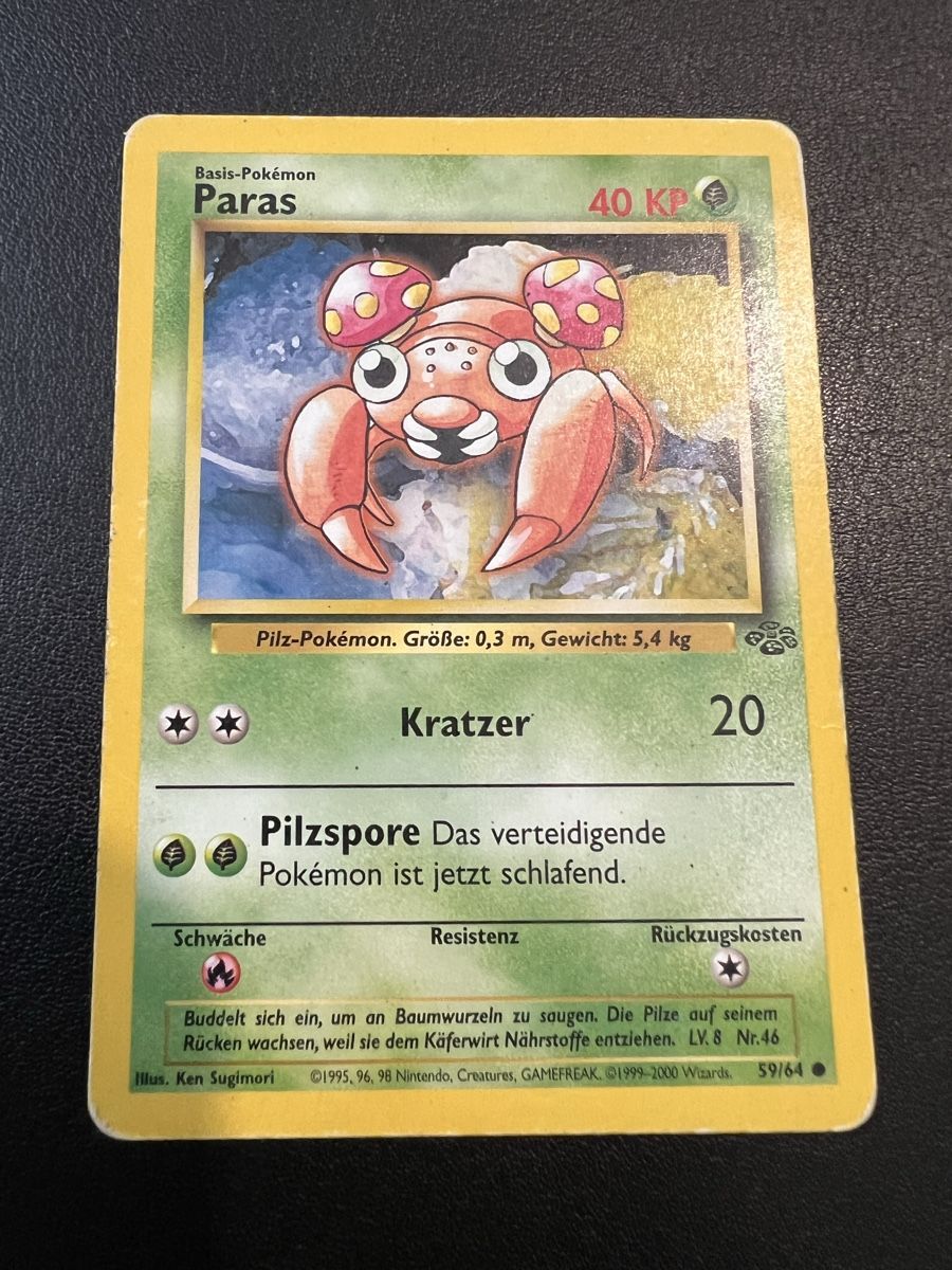 Pokémon Carte collezionabili: Pokemonkarte Paras Jungle Deutsch – Usato da Willisau venduto da Neiro77