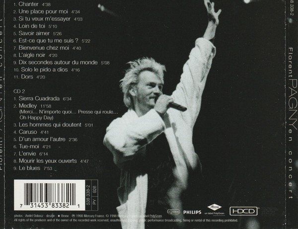 CD: Florent Pagny - En Concert – Usato da Bionnens venduto da Meg011 1