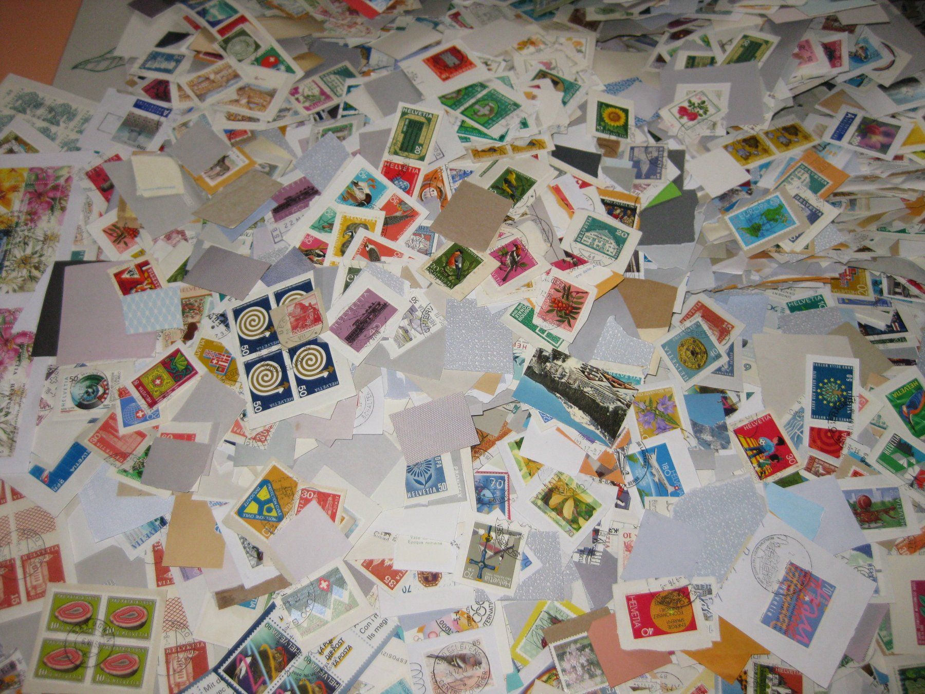 Tutti i francobolli: Timbres suisses sur fragments – Usato da L'Auberson venduto da DanGinFAS 1