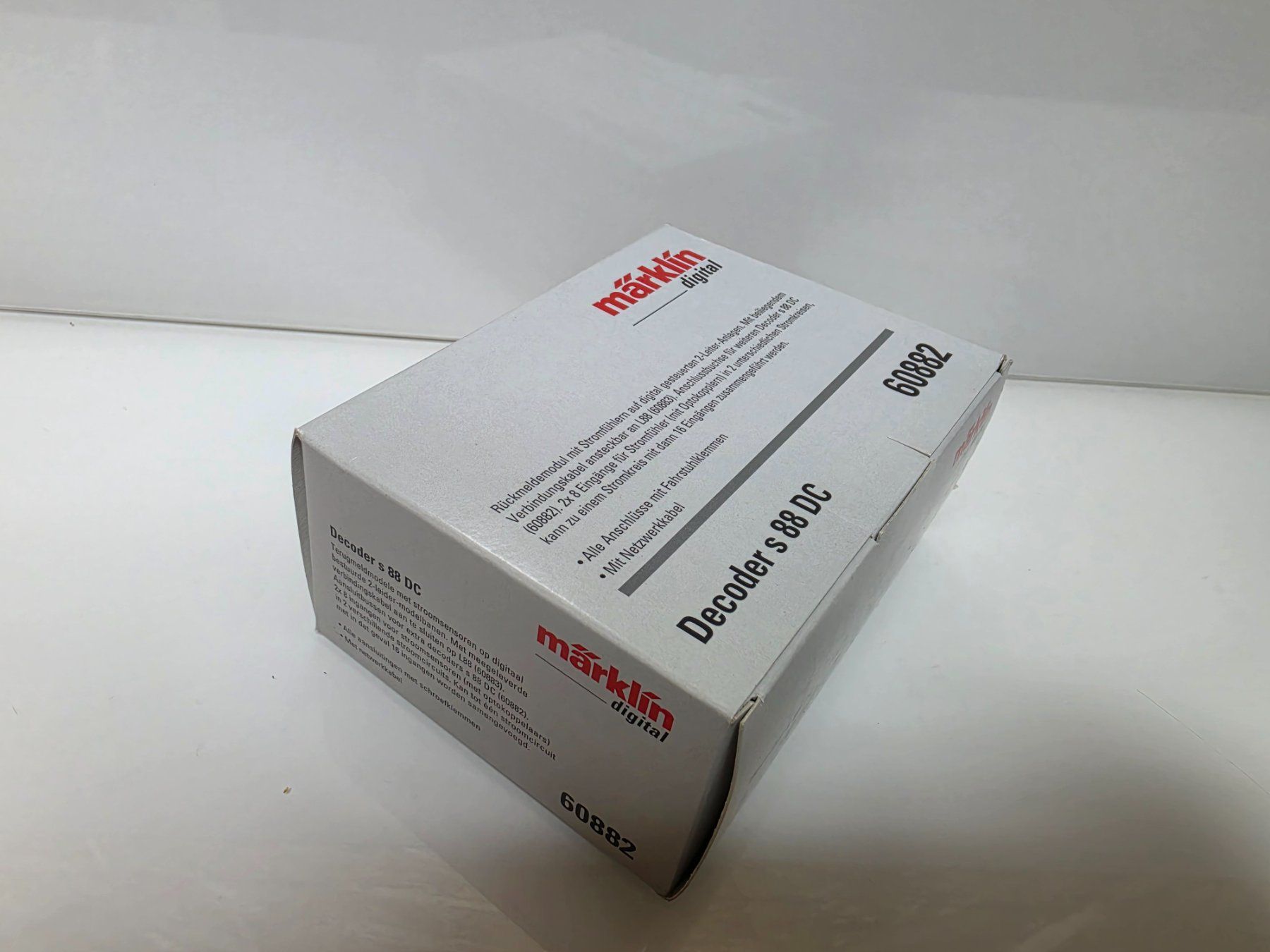 Märklin Modellini di ferrovie: Märklin  Digital 60882 Decoder s 88 DC neu – Nuovo e nell'imballaggio originale da Neuenhof venduto da ludovicco