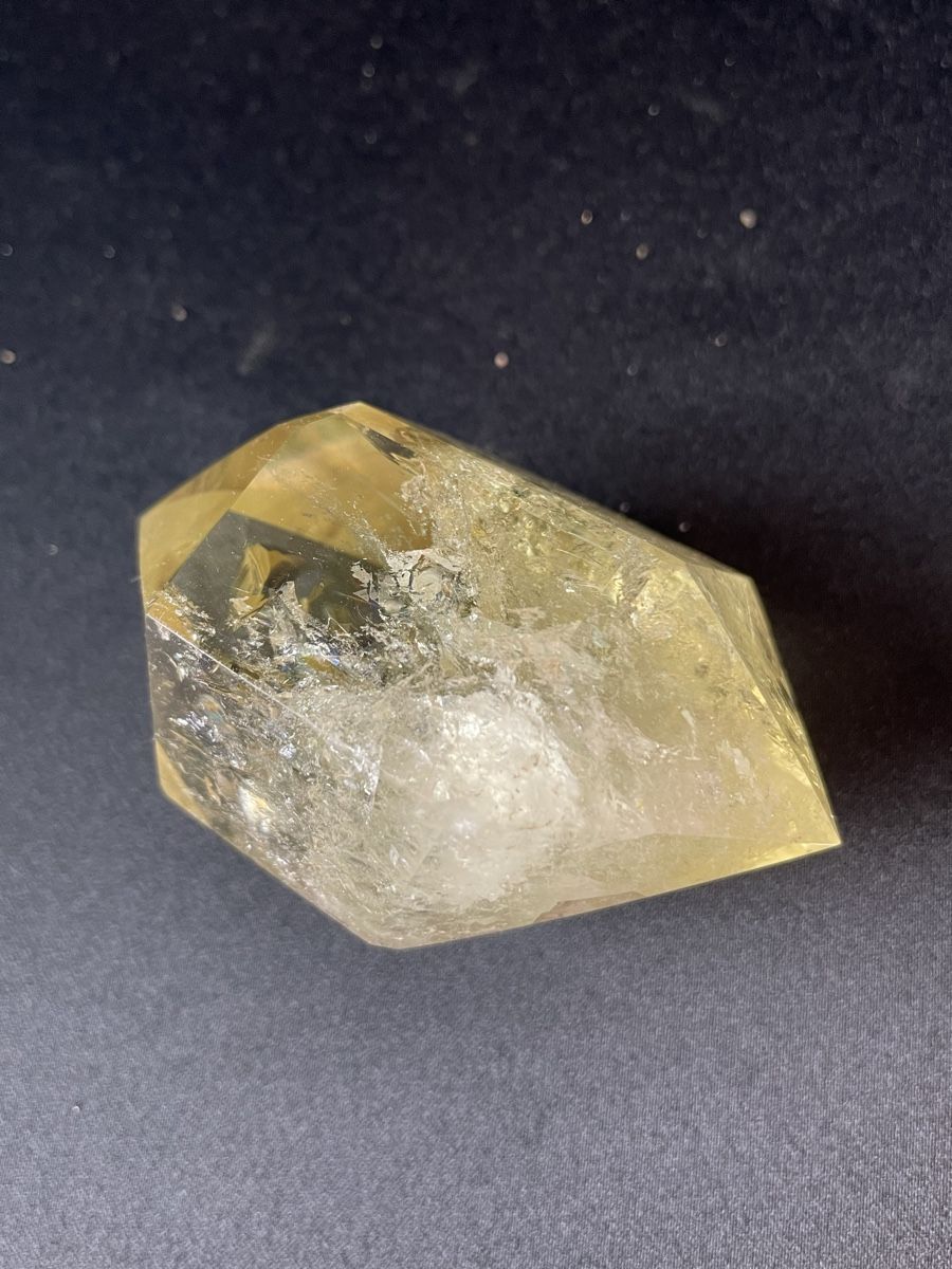 Minerali & Pietre curative: wunderschöner zitronenfarbiger Zitrin Kristall – Usato da Riedt b. Erlen venduto da kolibri91 5