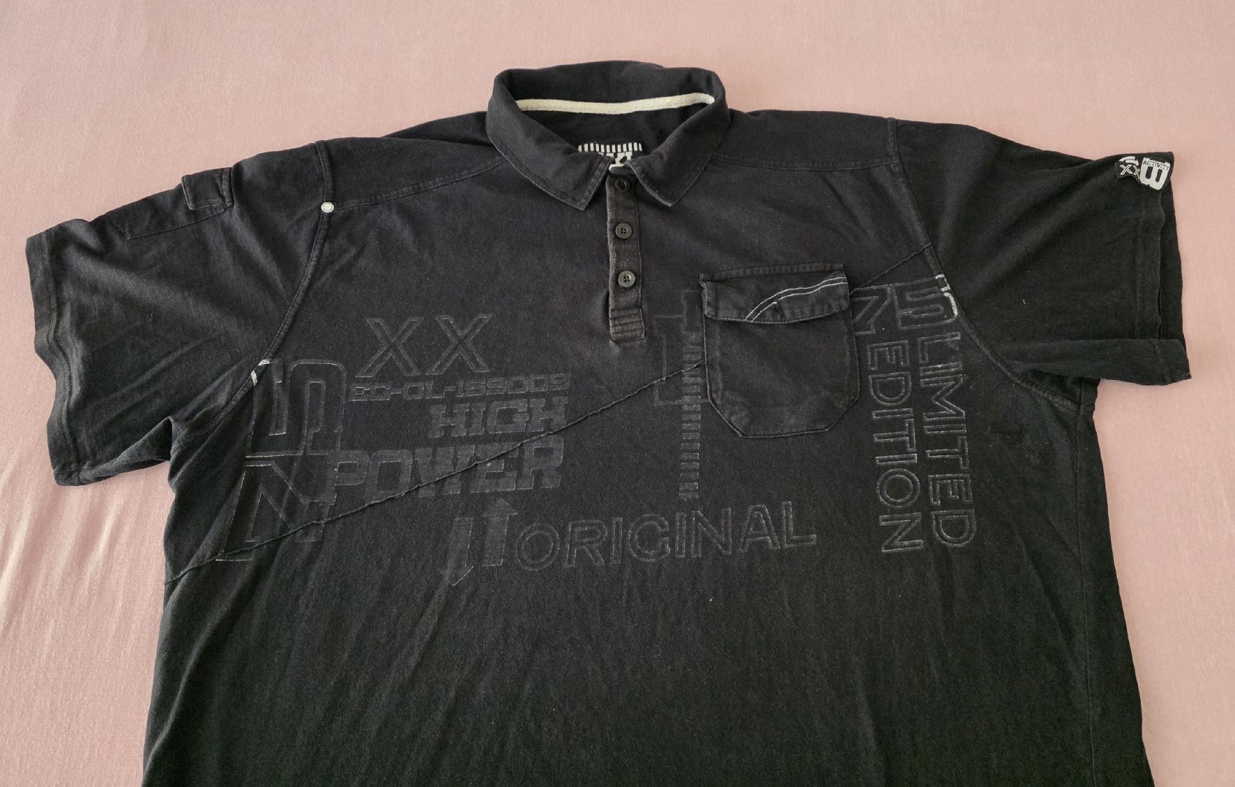 Magliette Polo: Polohemd schwarz Grösse 4XL Limited Edition – Usato da Zell LU venduto da claro62 1