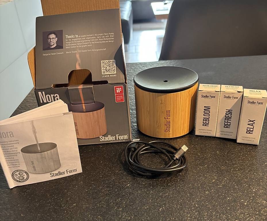 Duftöldiffusoren: Aroma Diffuser Nora vob Stadler Form – Gebraucht aus Buchs ZH von Bevesatadi
