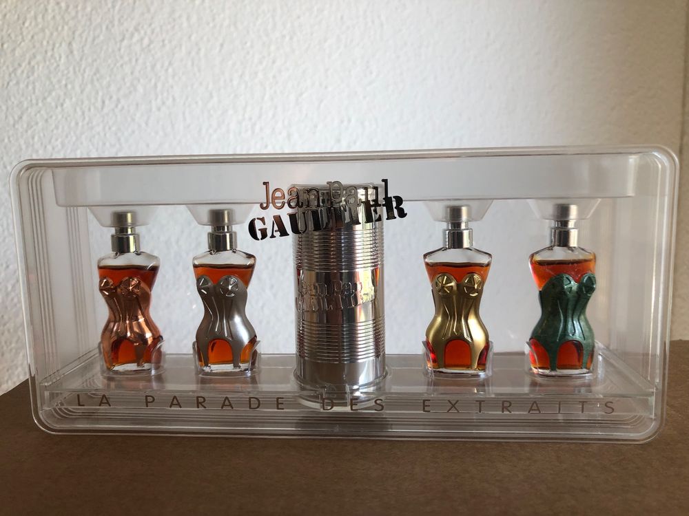 Miniature De Parfum Jean Paul Gaultier Femme - 3,5 Ml - Flacon Collector Musical - Rare
