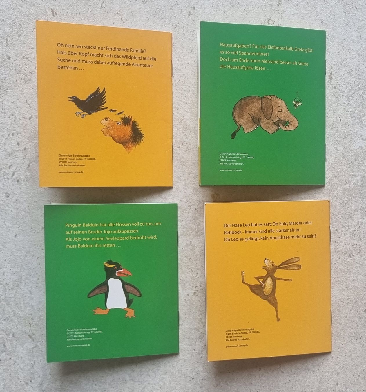 Libri: 4 × Minibücher Tiergeschichten – Nuovo (secondo la descrizione) da Champlan venduto da acr_kkd5 2