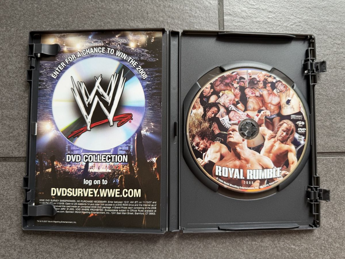Alle DVDs: WWE Royal Rumble 2008 DVD – Gebraucht aus Zürich von cENS0R 2
