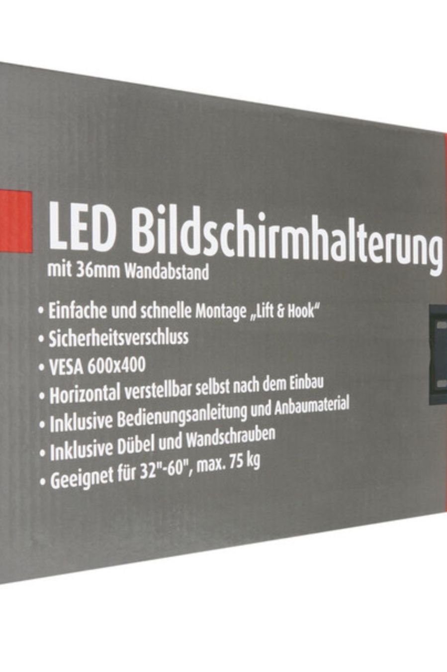 Supporti a parete: LED Bildschirmhalterung 32"-60" VESA 600x400  – Usato da Büren an der Aare venduto da des_lry7 1