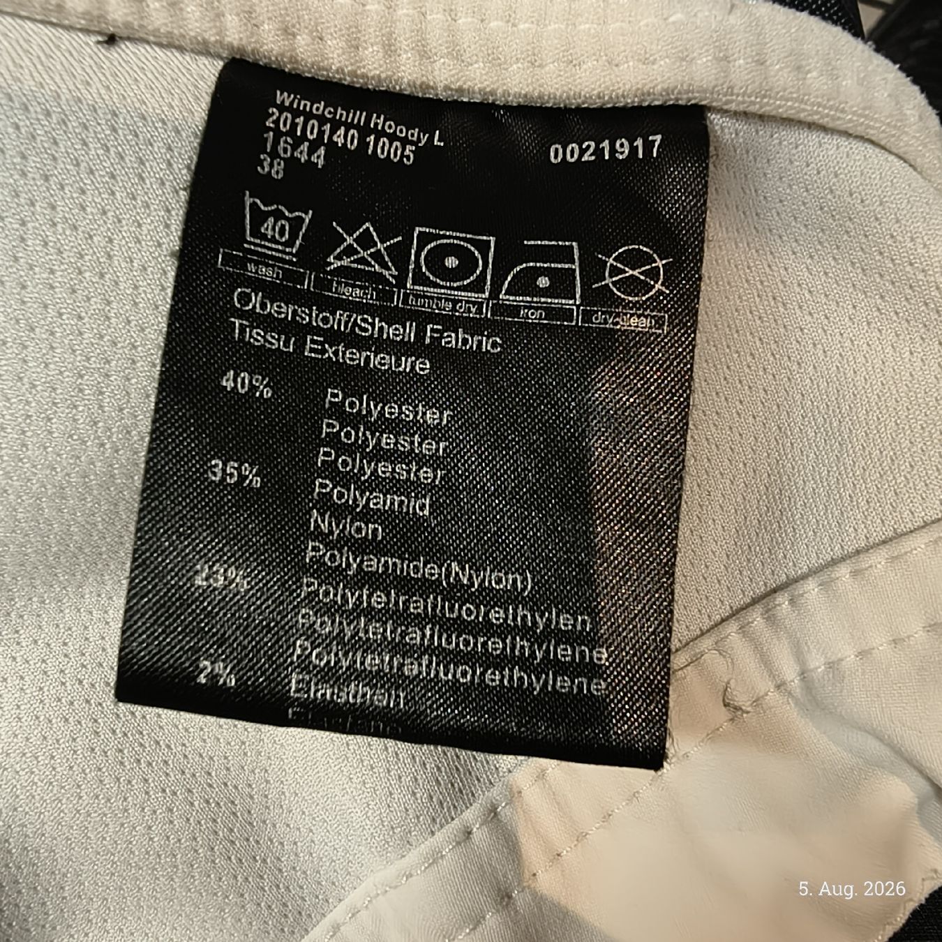 Schoeffel Giacche: Schöffel Softshell Jacke weiss Grösse S – Usato da Emmetten venduto da SecondhandSiska 3