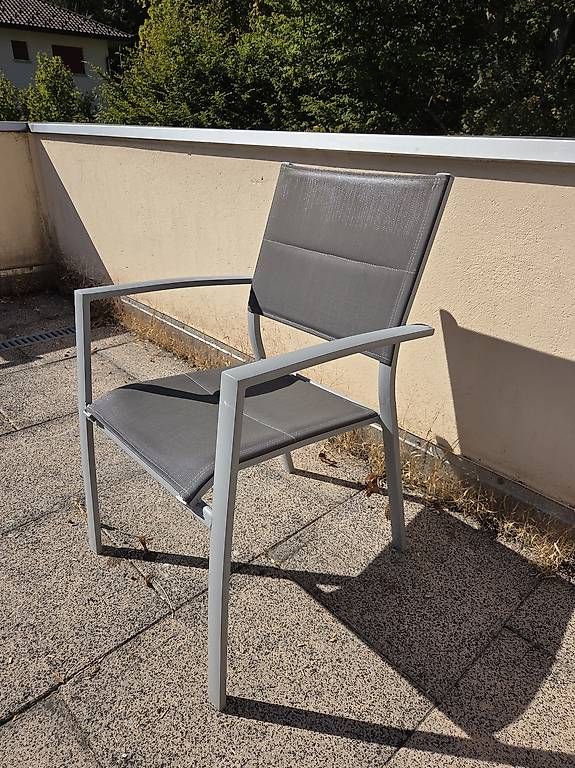 Sedie: 4 Gartenstühle aus Metall – Usato da St. Gallen venduto da van_tw5q