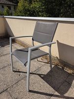 4 Gartenstühle aus Metall