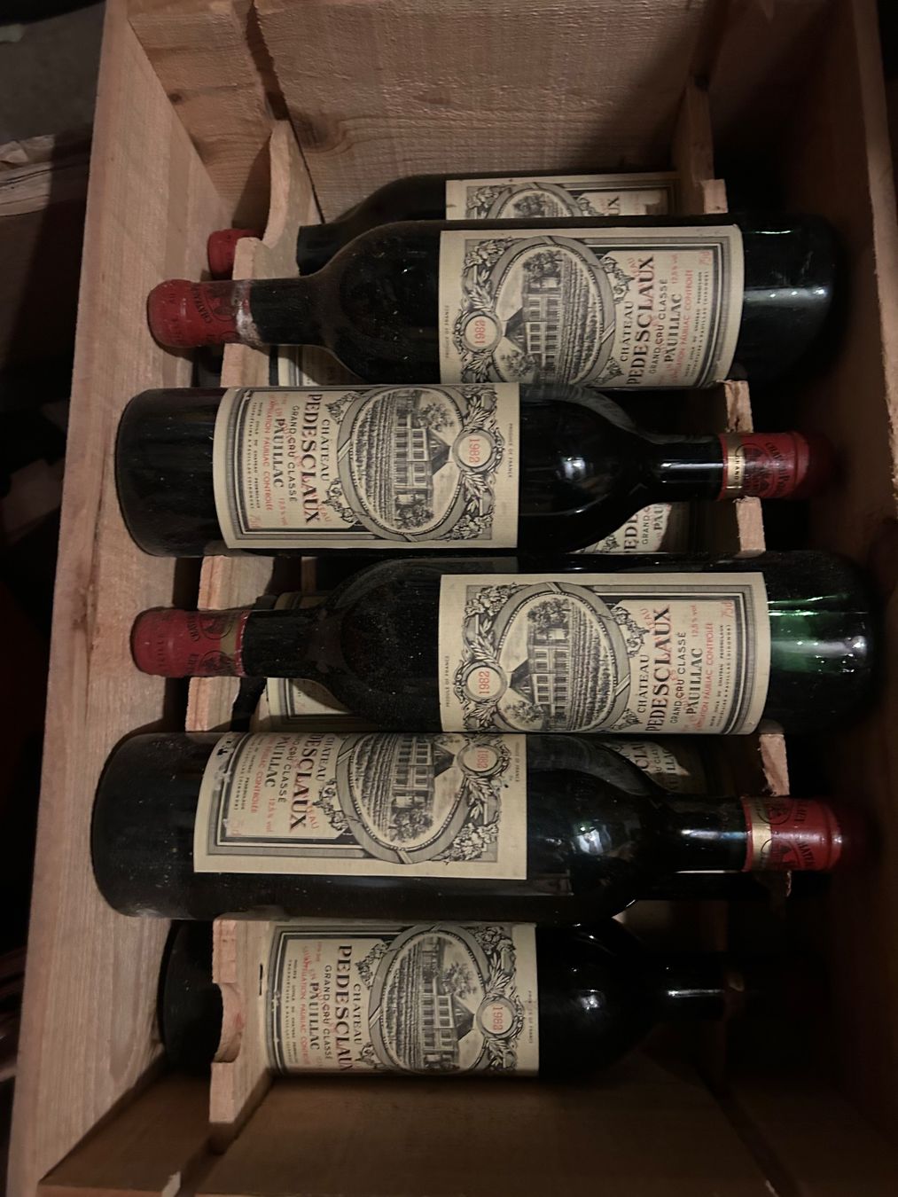 Vino: Château Pedesclaux 1982 Pauillac – Nuovo (secondo la descrizione) da Roche VD venduto da avediscipule 5