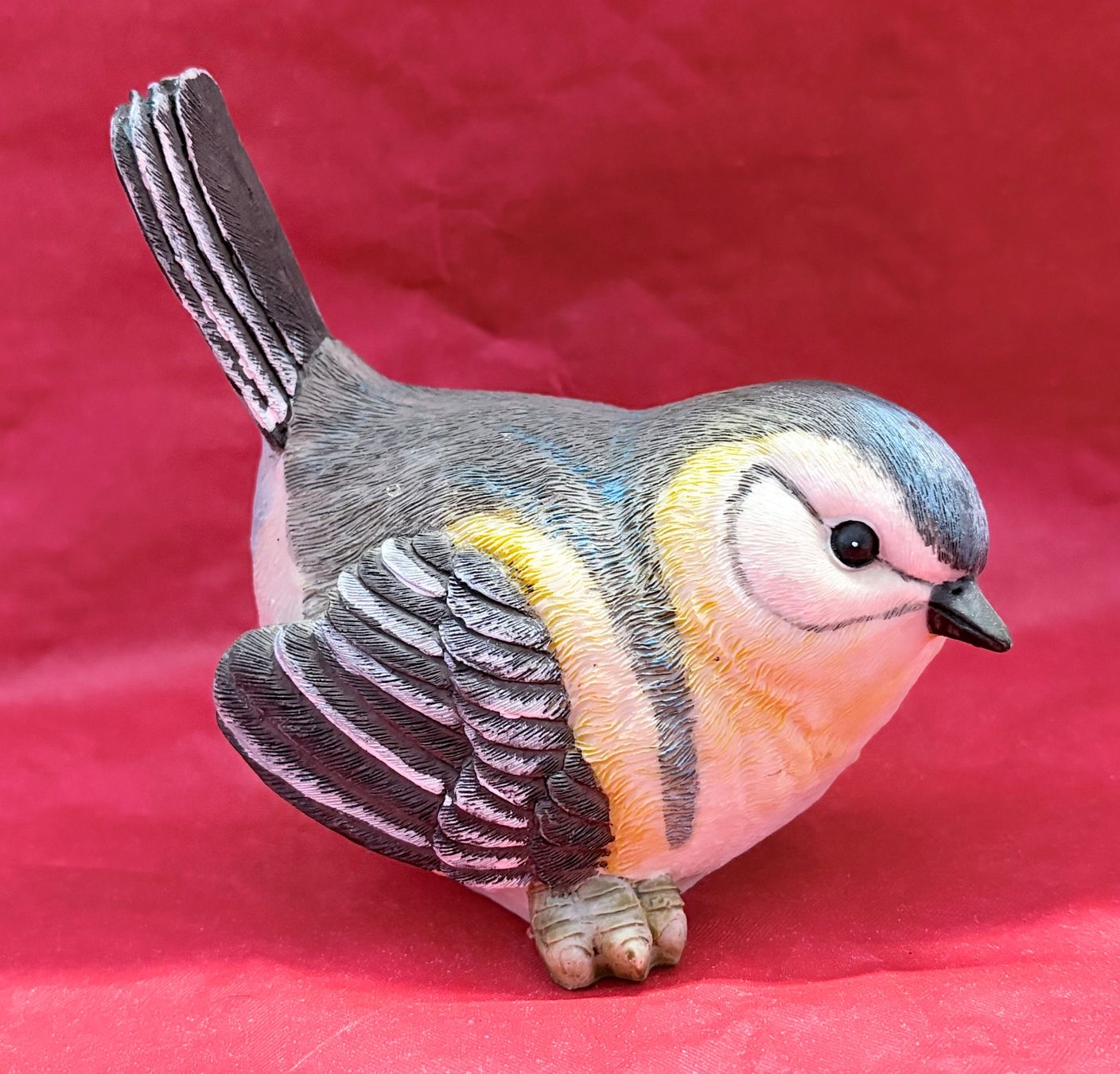 Statuette: Süsser Vogel, Deko Figur aus Kunstharz – Usato da Zäziwil venduto da meri79. 1