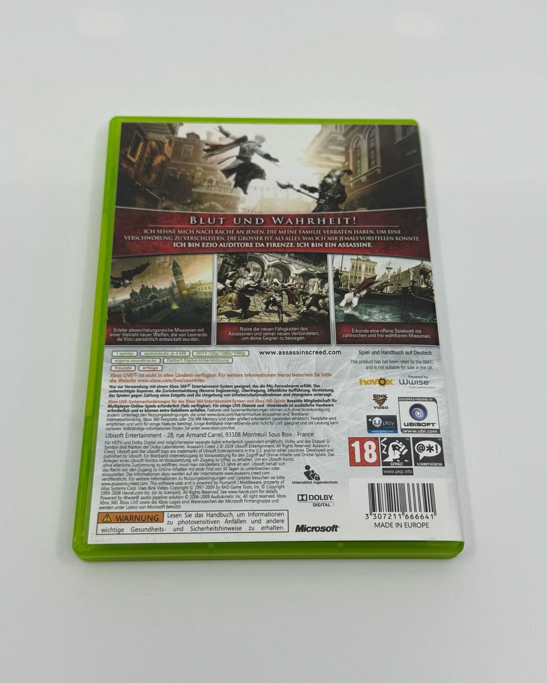 Spiele: Assassin's Creed II (XBOX 360) – Gebraucht aus Herisau von Seyashop1 2