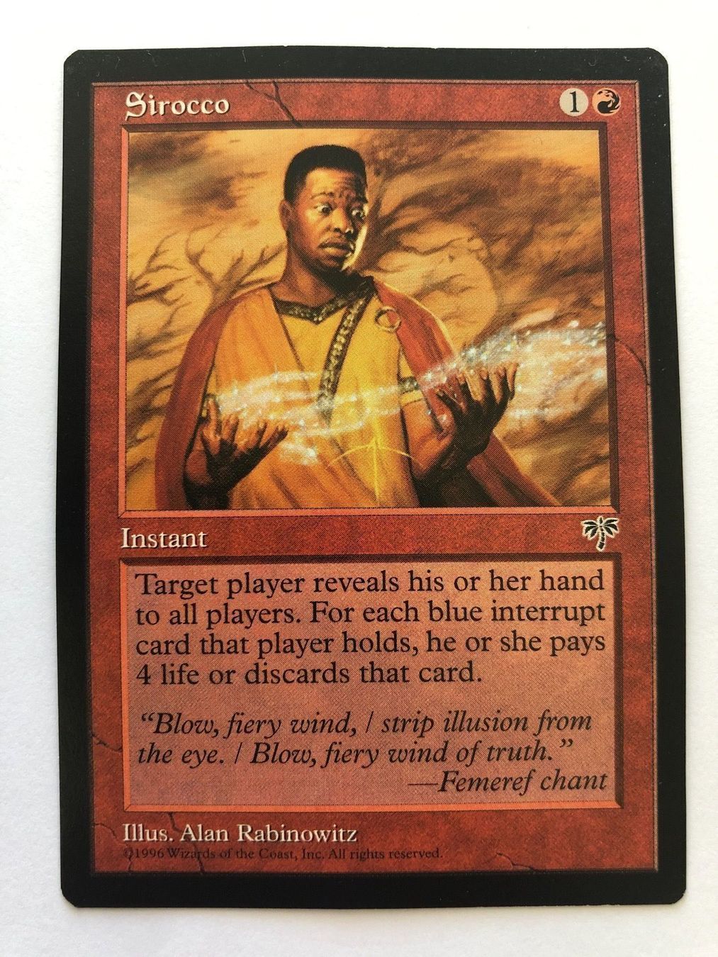 Cartoline: MTG - Sirocco – Usato da Zürich venduto da T_H_O_M_A_S