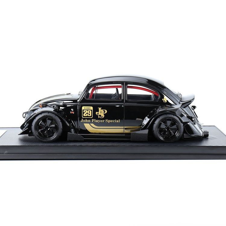 VW Beetle RWB wide body Black color JPS 1/18 RadScale NEU (Neu und ...