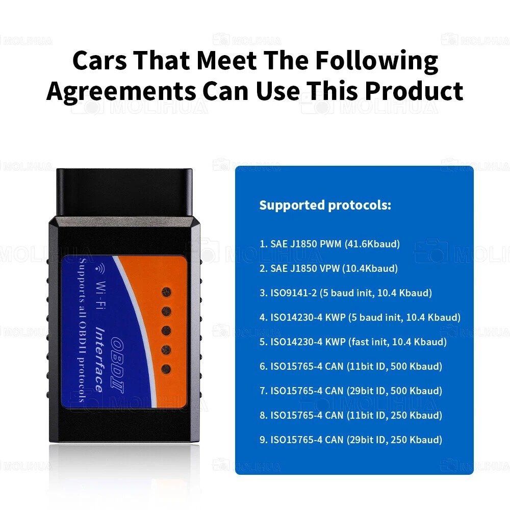 Scanner: Diagnosegerät OBD2 ELM327 Bluetooth Auto IOS Tester Scanner – Nuovo (secondo la descrizione) da Kirchdorf AG venduto da Lionstein 8