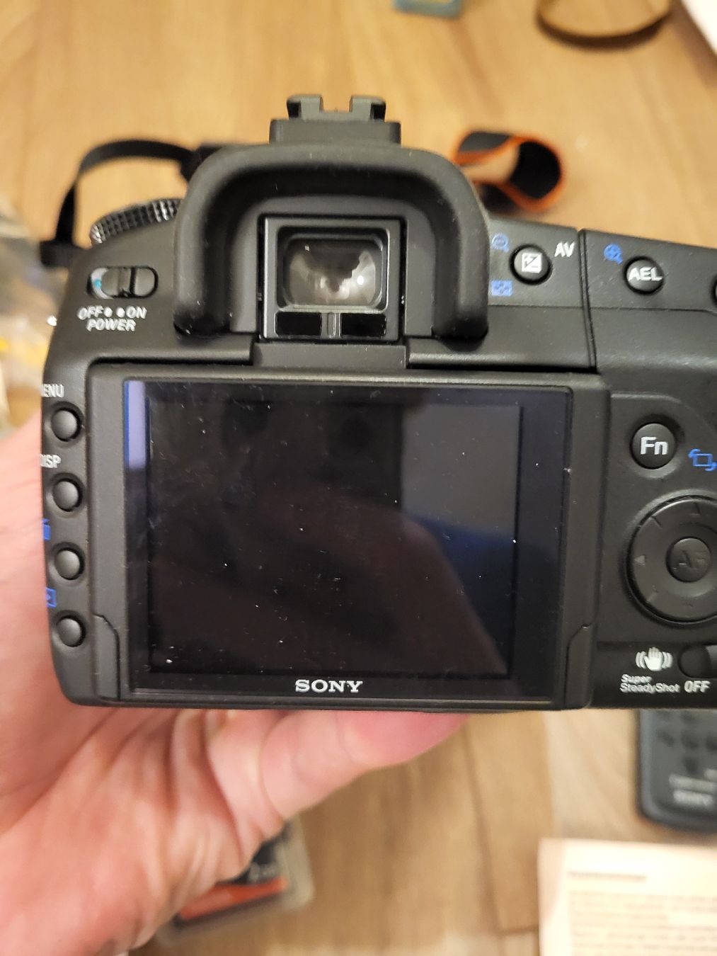 Sony Kamera: Sony Alpha 350 Spiegelreflexkamera mit Objektiv a350 – Neu (gemäss Beschreibung) aus Allschwil von Uhrenbinz 3