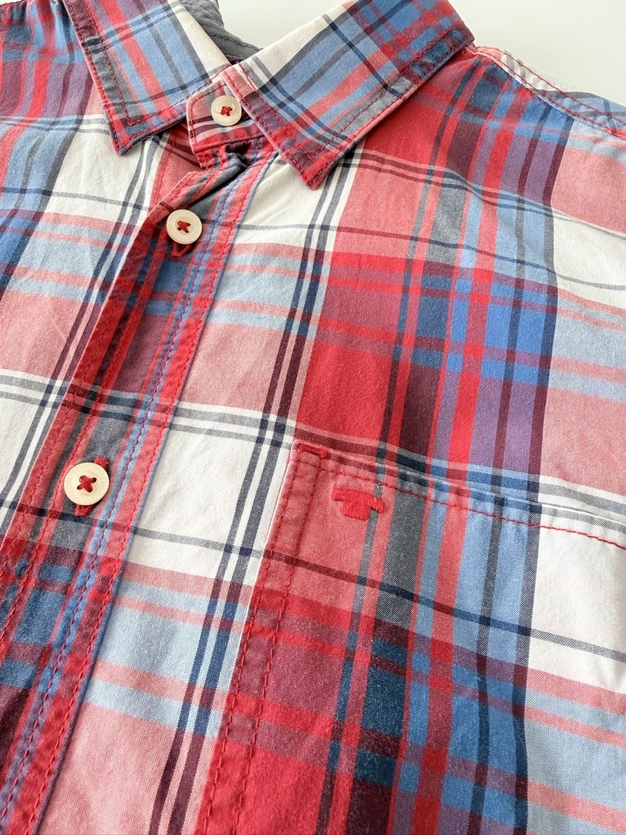 Tom Tailor Camicie: Tom Tailor Hemd kurzarm Gr. S – Usato da Fraubrunnen venduto da 5baechers 1