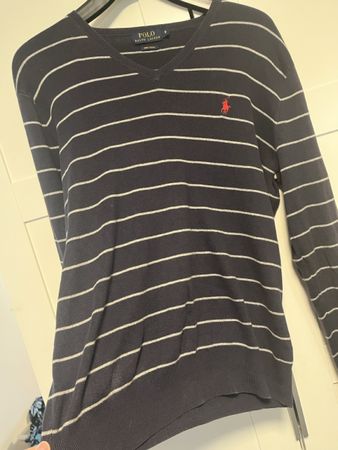 Polo Ralph Lauren Herren Pullover Grösse M Gestreift Top