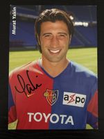 Murat Yakin Autogrammkarte FC Basel signiert Rarität für Sam