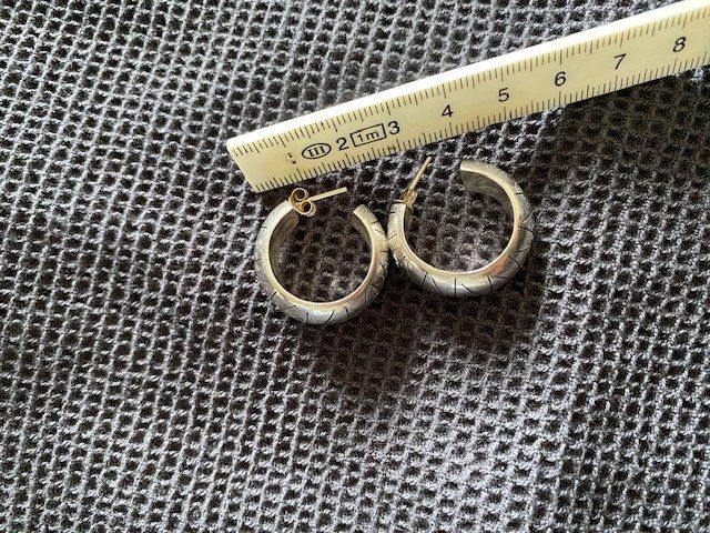 Boucles d'oreille: Ohrstecker Creole versilbert – D'occasion à Edlibach par Arnoldotto 2