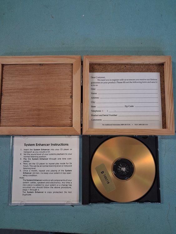 Purist Audio System Enhancer CD Player (Neu und originalverpackt) in ...