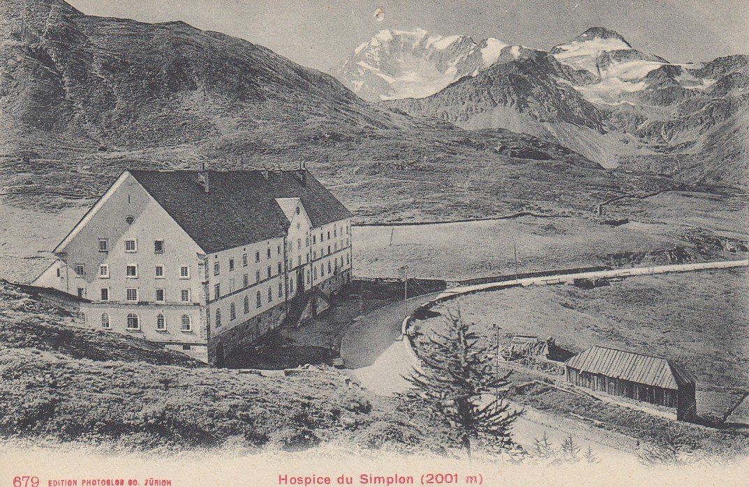 Cartoline postali: Simplon - Hospiz  VS   -    5  diverse Ansichtskarten – Usato da Brig venduto da Valcards54 4
