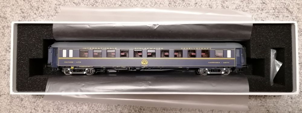 Coffret 3 voitures S CIWL english roofs époque II - HO 1/87 - LS Models