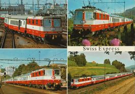Swiss Express,Lokomotive,Maximumkarte