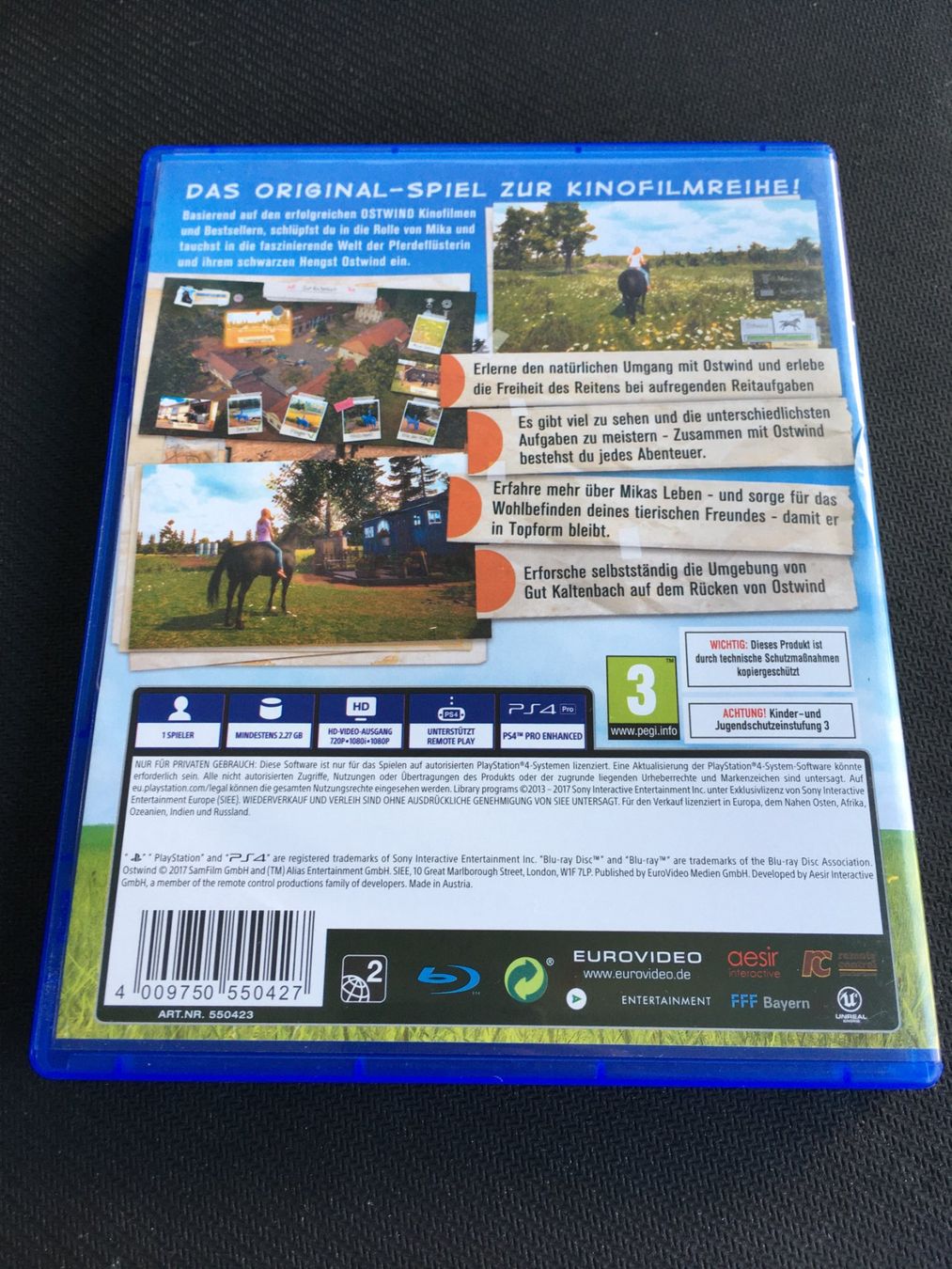 Sony Giochi: Ostwind das Spiel - PS4 / Playstation 4 – Usato da St.Gallen venduto da sjosjo 1