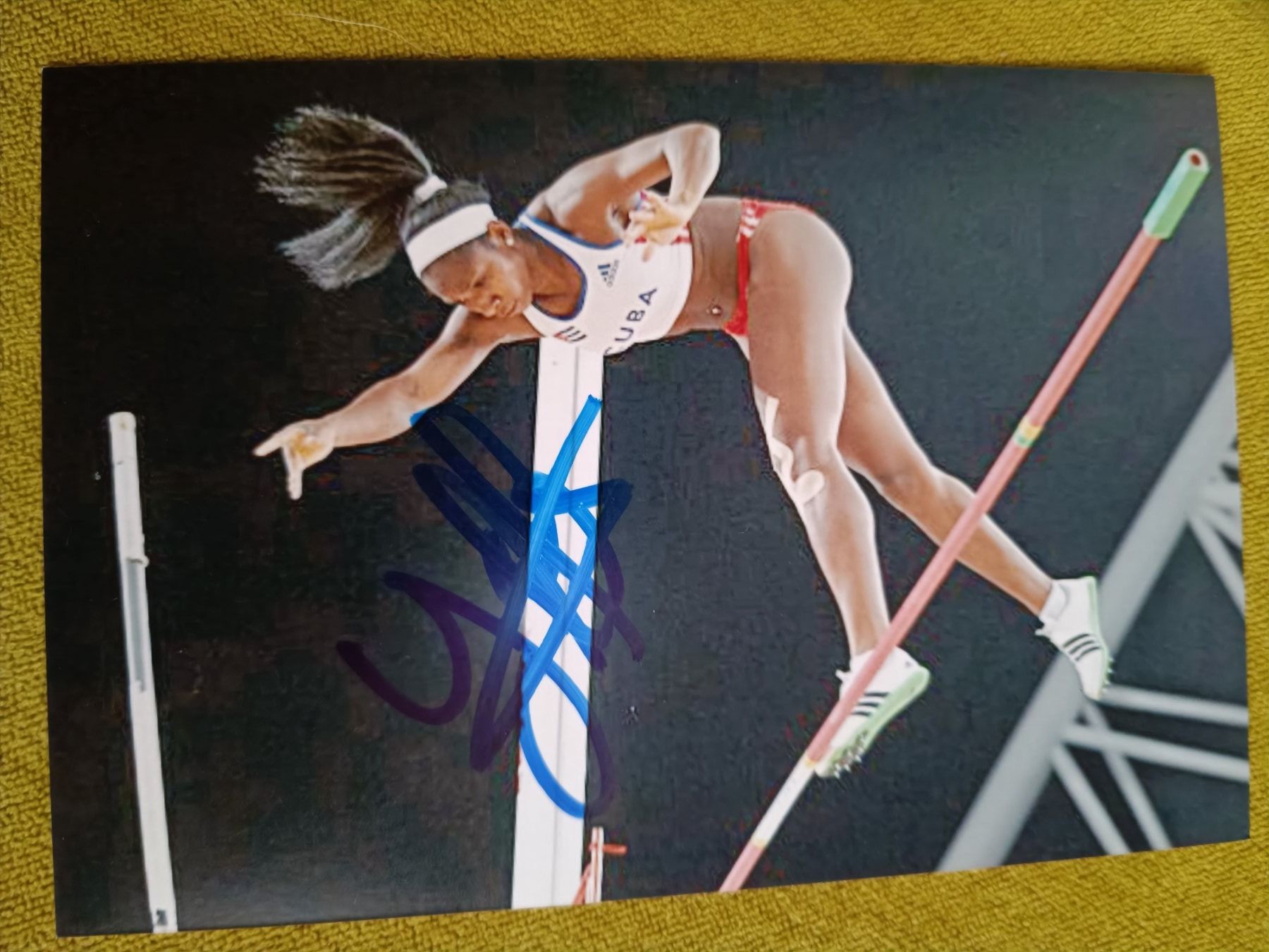 Autogramme: Silva Yarisley - Olympia Silber 2012 - Leichtathletik – Gebraucht aus Menziken von