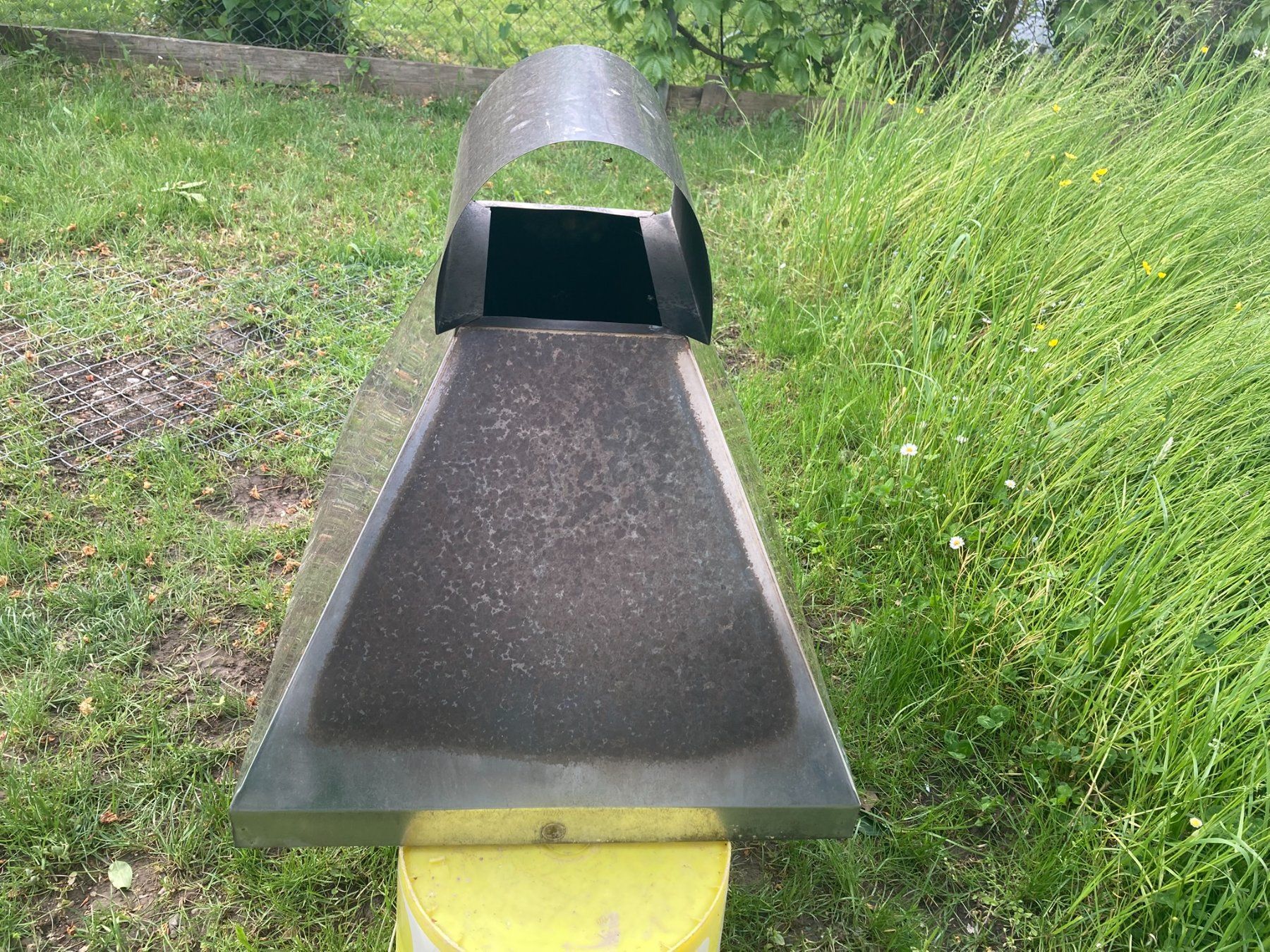 Camini: Cheminéehaube, Grillhaube - Chromstahl – Usato da Kaufdorf venduto da Bensq 1