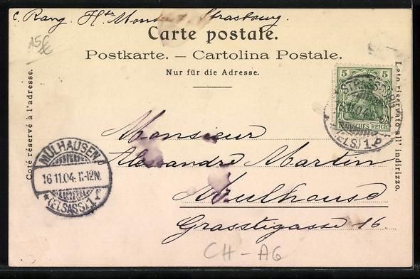 Cartes postales: Litho Aarau, Gesamtansicht, Suchard Kaka – D'occasion à Berlin par bartko-reher 1