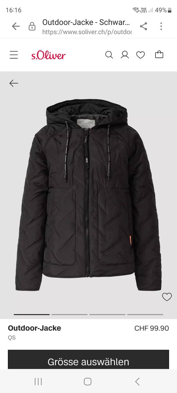 S.Oliver Giacche: S. Oliver Winterjacke gr XL – Nuovo (secondo la descrizione) da Tuggen venduto da Melon 1