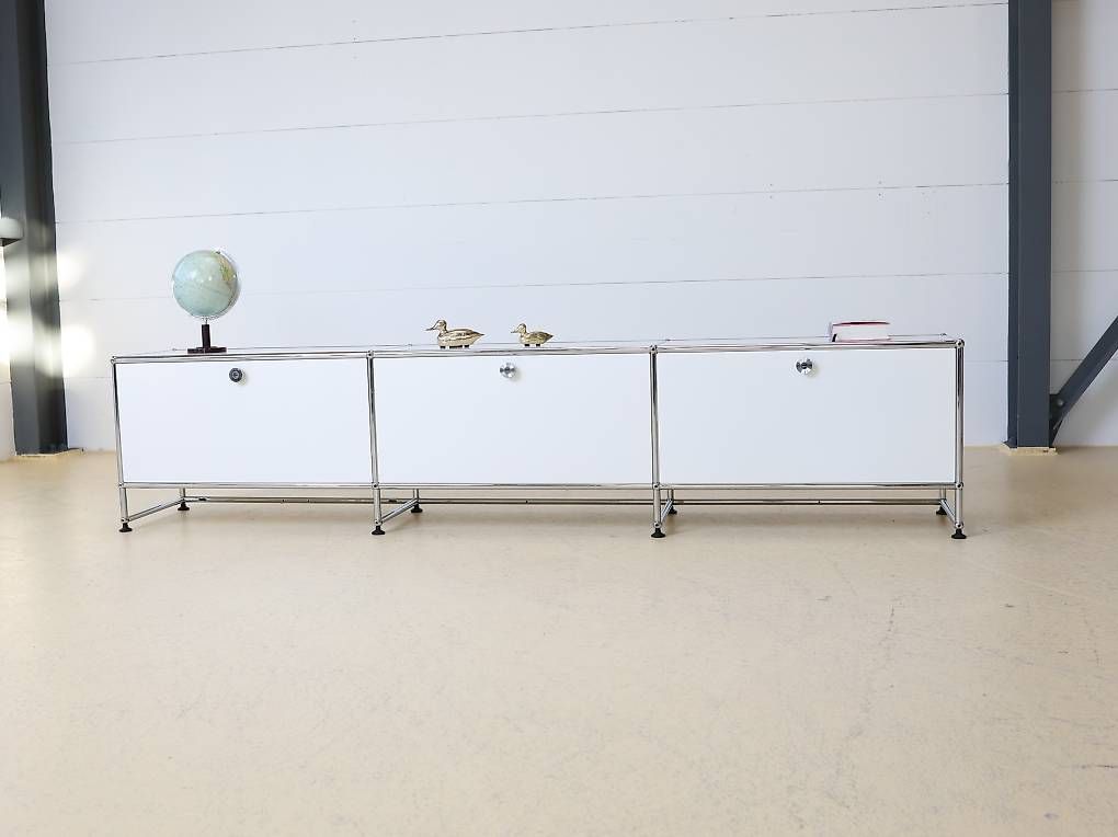 USM Kommoden: USM Haller Lowboard in Reinweiss – Gebraucht aus Meinisberg von atelier_TILIJA 3