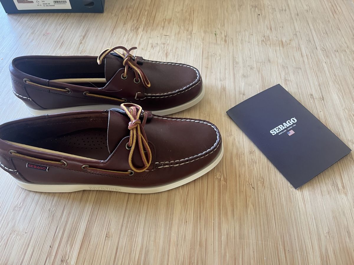 Sebago Scarpe da uomo: Sebago Dockside Portland 43 - New – Nuovo e nell'imballaggio originale da Zürich venduto da NSJ