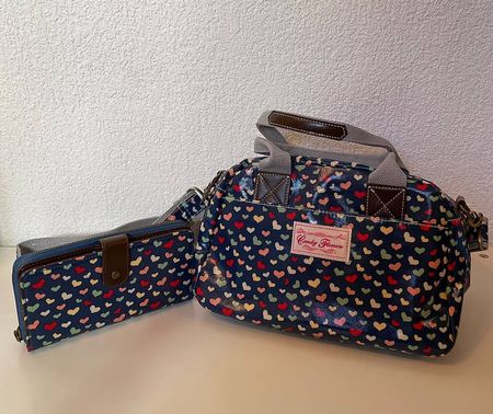 Handtasche mit Portemonnaie Candy Flowers, NEU und unbenutzt