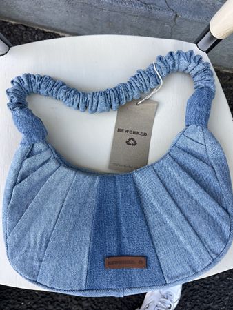 Reworked Denim Bag - Sustainable & Handmade Handbag