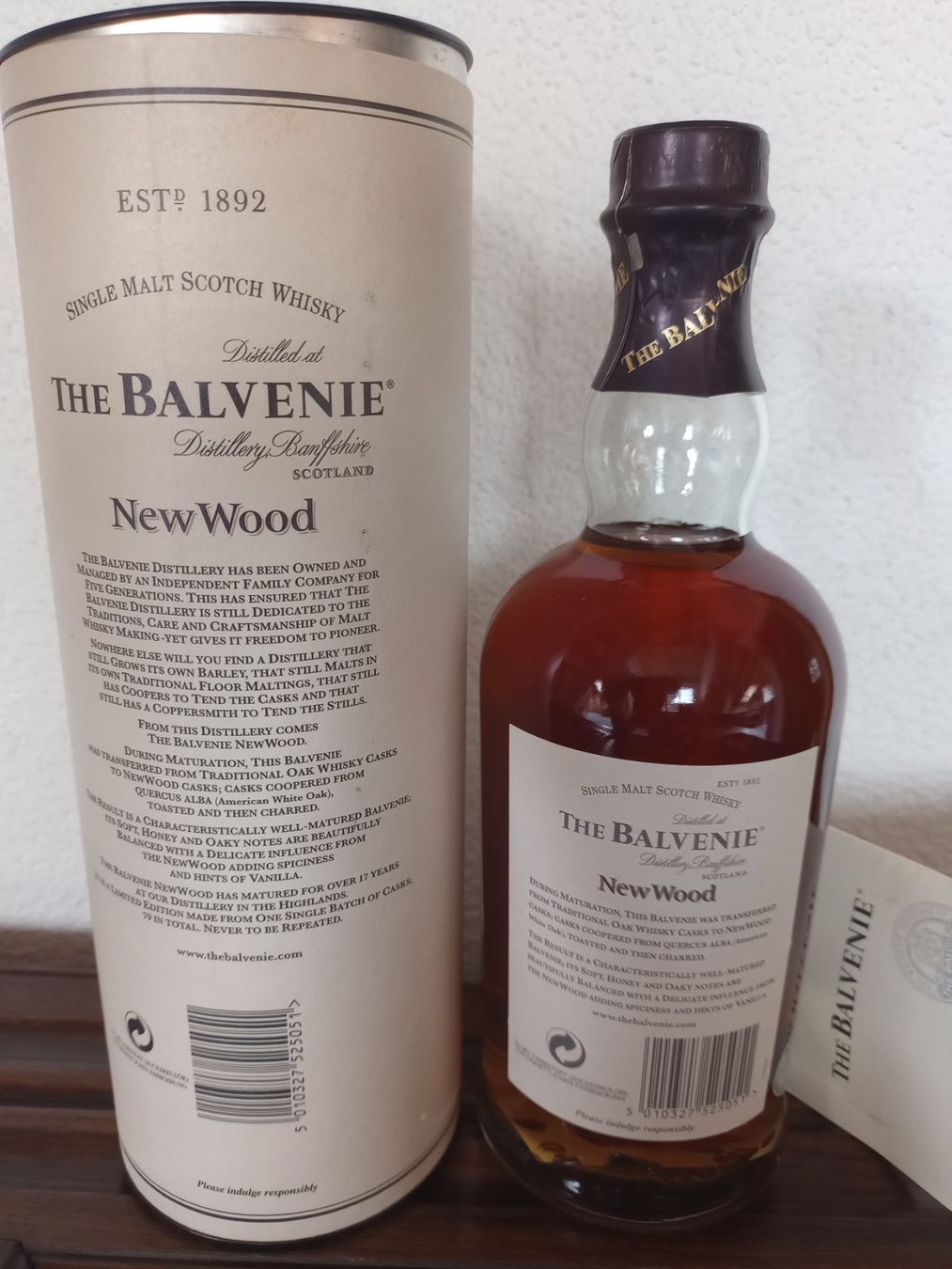 Balvenie Bevande alcoliche: Balvenie New Wood 17 Years – Nuovo e nell'imballaggio originale da Spiez venduto da egonolsen 1
