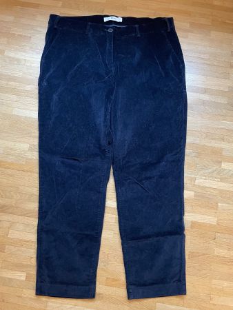 Brax Style Maron Damen Velvet Dunkelblaue Hose Gr 42