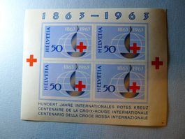 1963 Sonderblock 100Jahre Internationales Rotes Kreuz W40