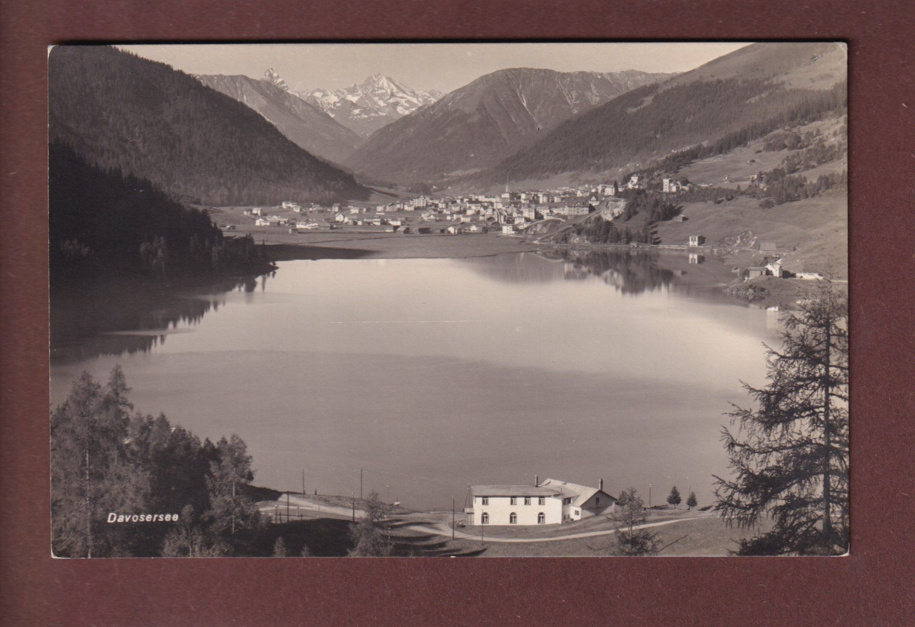 Ansichtskarten: DAVOS - Davosersee – Gebraucht aus Pully von nicecards